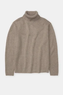 Closed Cashmere turtleneck jumper Cashew cream Best