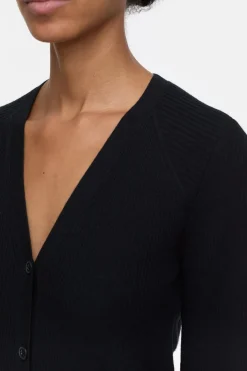 Closed Cashmere-blend cardigan Black New