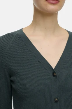 Closed Cashmere-blend cardigan Pini green