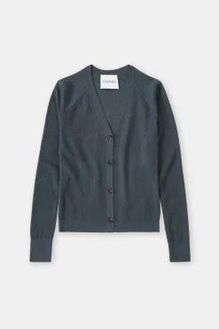 Closed Cashmere-blend cardigan Pini green