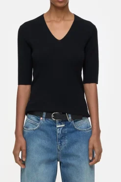 Closed Cashmere-blend jumper Black Discount
