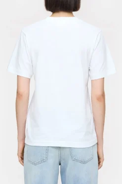 Closed Cashmere-blend top Organic cotton blend T-shirt White Hot