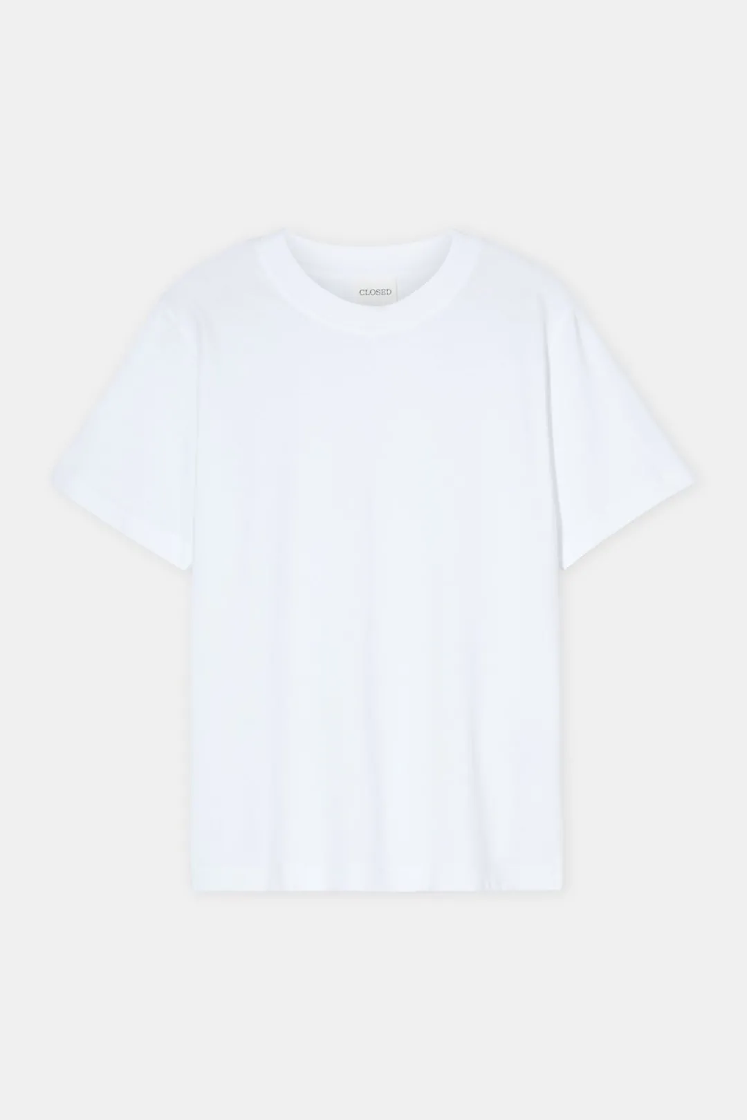 Closed Cashmere-blend top Organic cotton blend T-shirt White Hot
