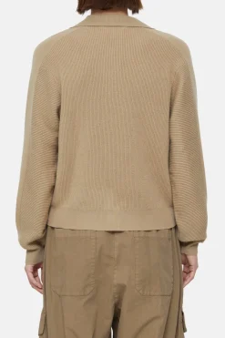 Closed Cashmere-Mix Cardigan Brown sugar