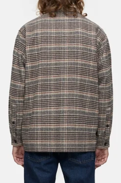 Closed Checked overshirt Ebony