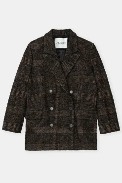 Closed Checked woollen blazer Multi colour Online