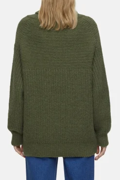 Closed Chunky Turtleneck industrial green Clearance