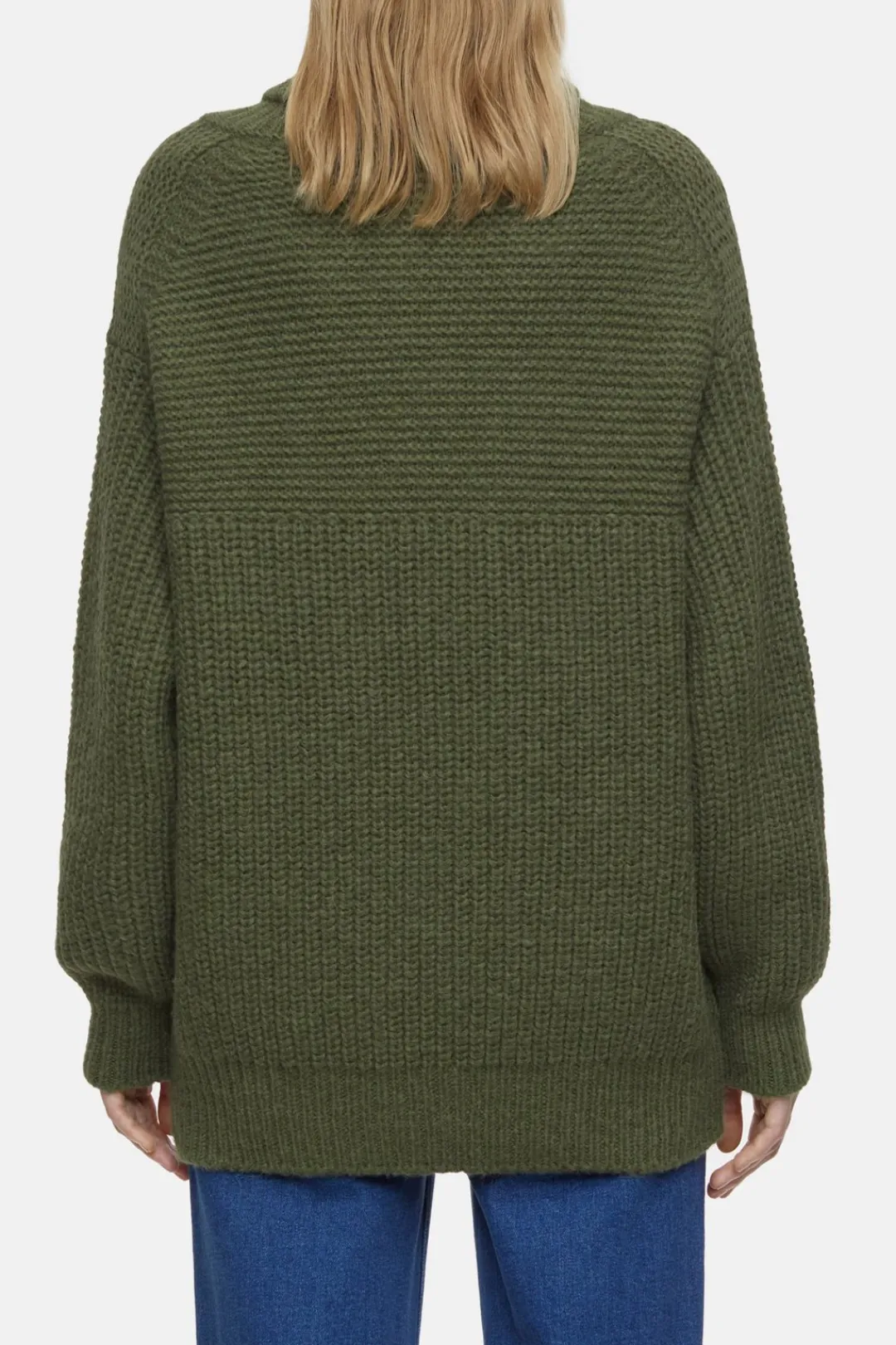 Closed Chunky Turtleneck industrial green Clearance