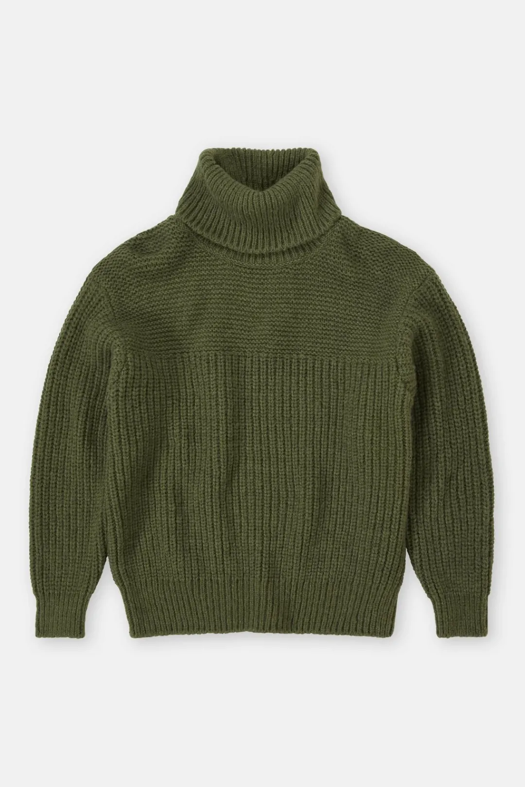 Closed Chunky Turtleneck industrial green Clearance