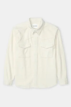 Closed Corduroy shirt Ivory Hot