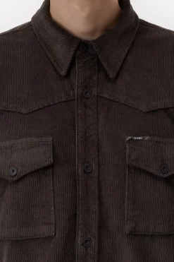 Closed Corduroy shirt Ebony Discount