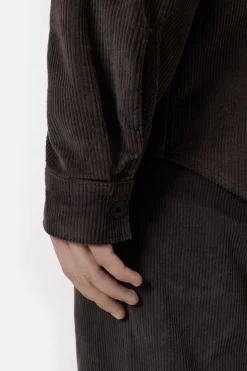 Closed Corduroy shirt Ebony Discount