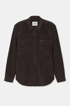 Closed Corduroy shirt Ebony Discount
