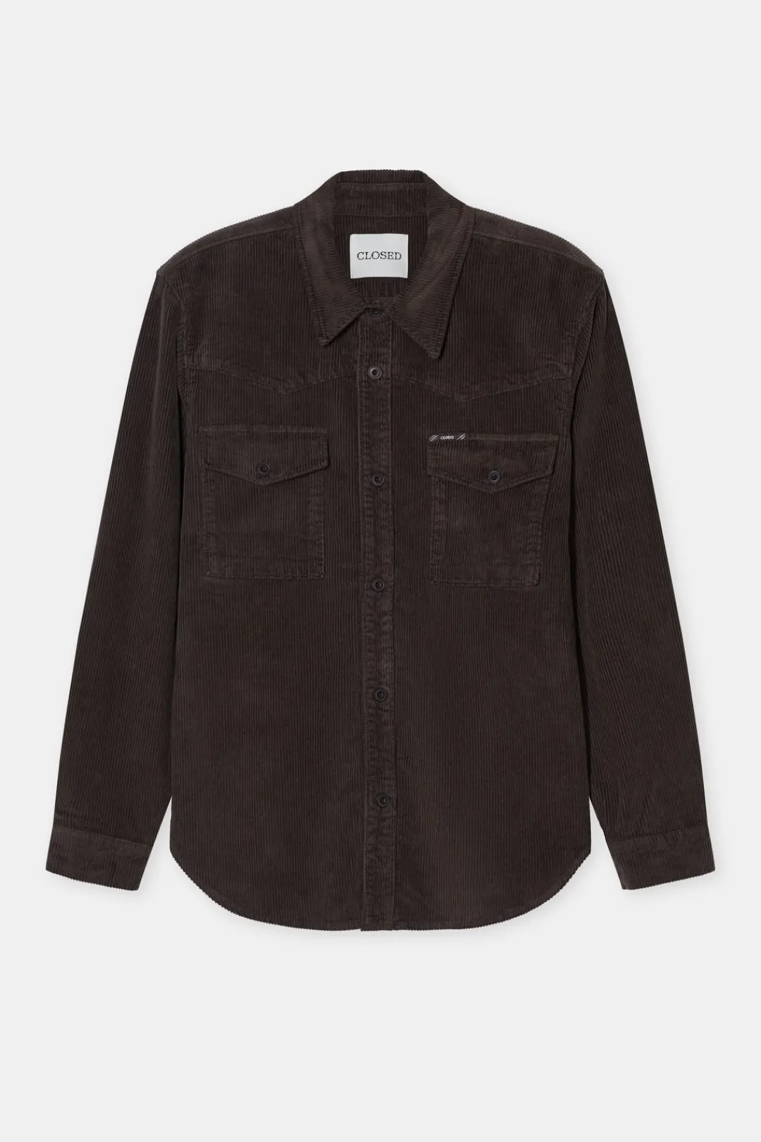 Closed Corduroy shirt Ebony Discount