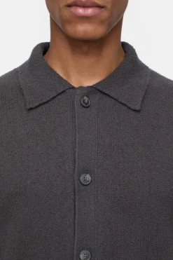 Closed Cotton blend cardigan Tapenade grey Outlet