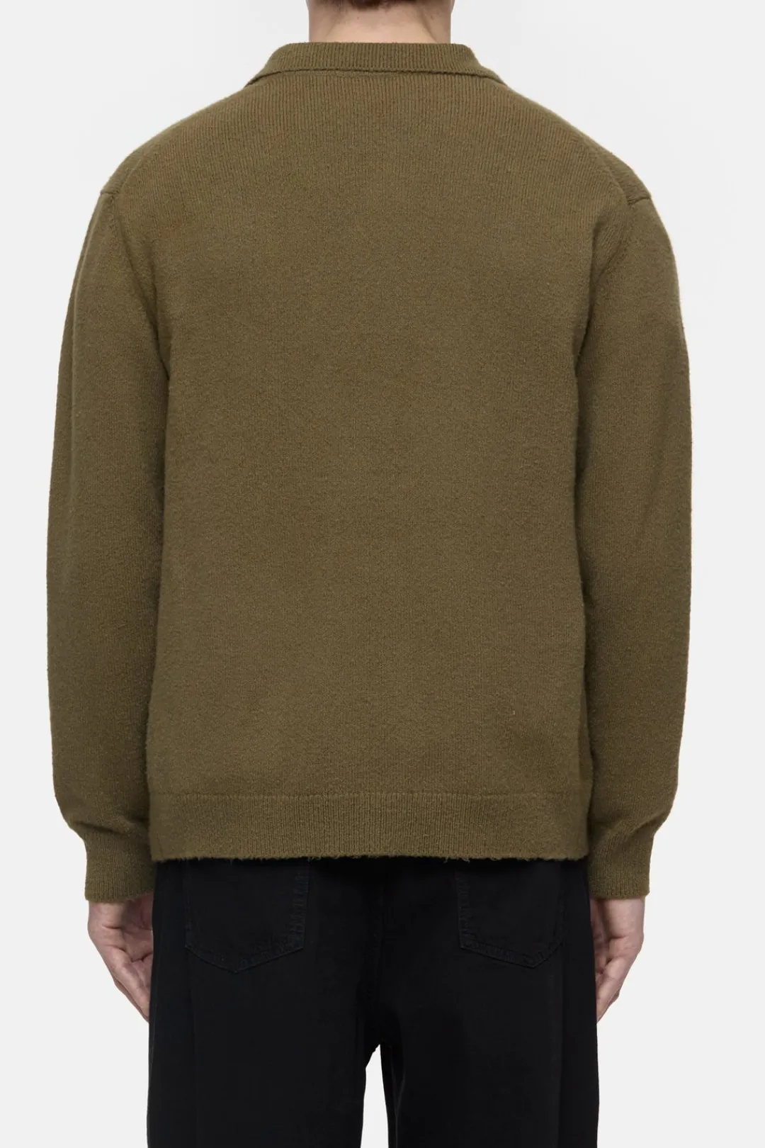 Closed Cotton blend cardigan Golden moss Sale