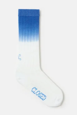 Closed Cotton mix socks Lake blue Clearance