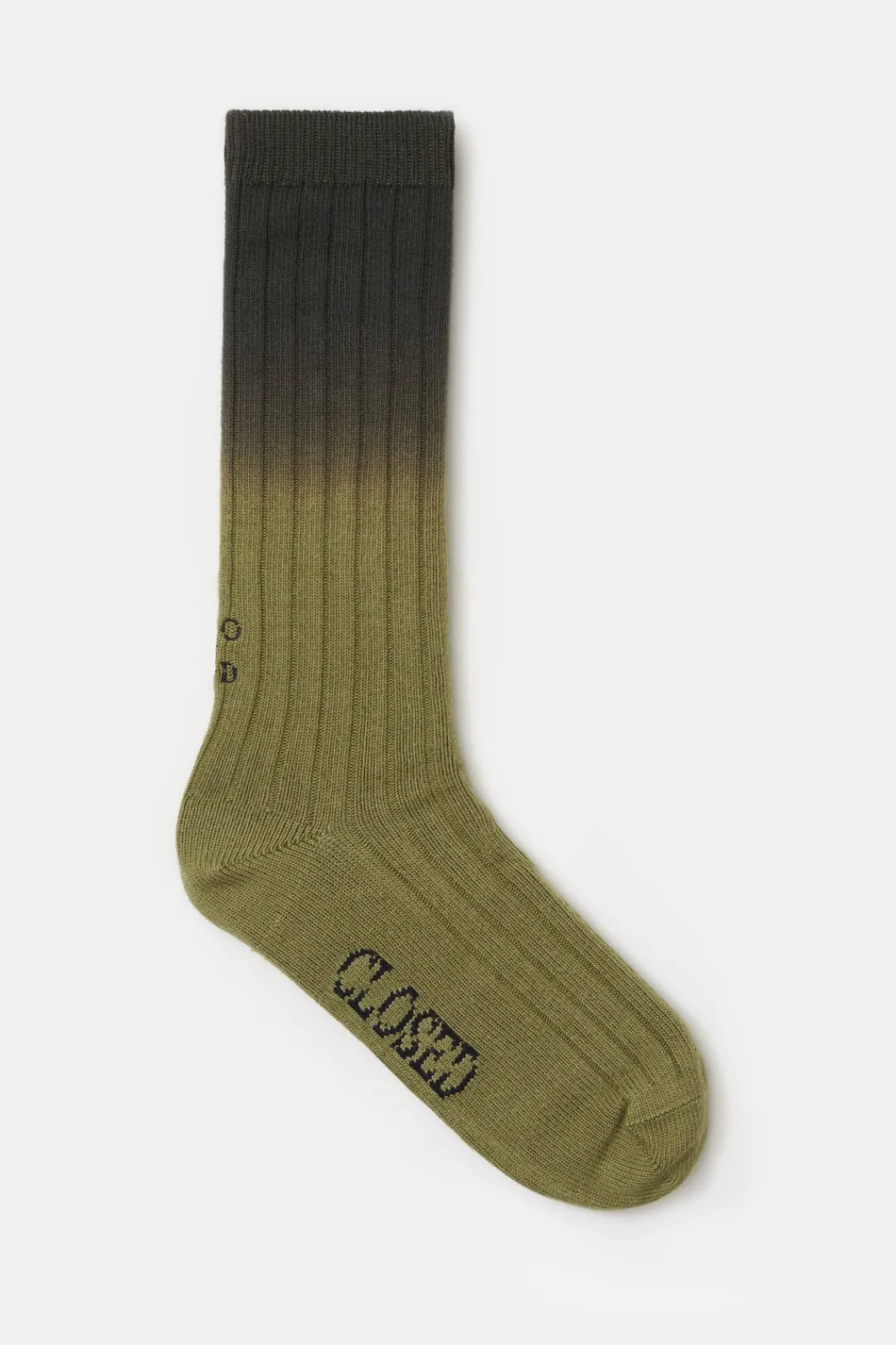 Closed Cotton mix socks Golden moss