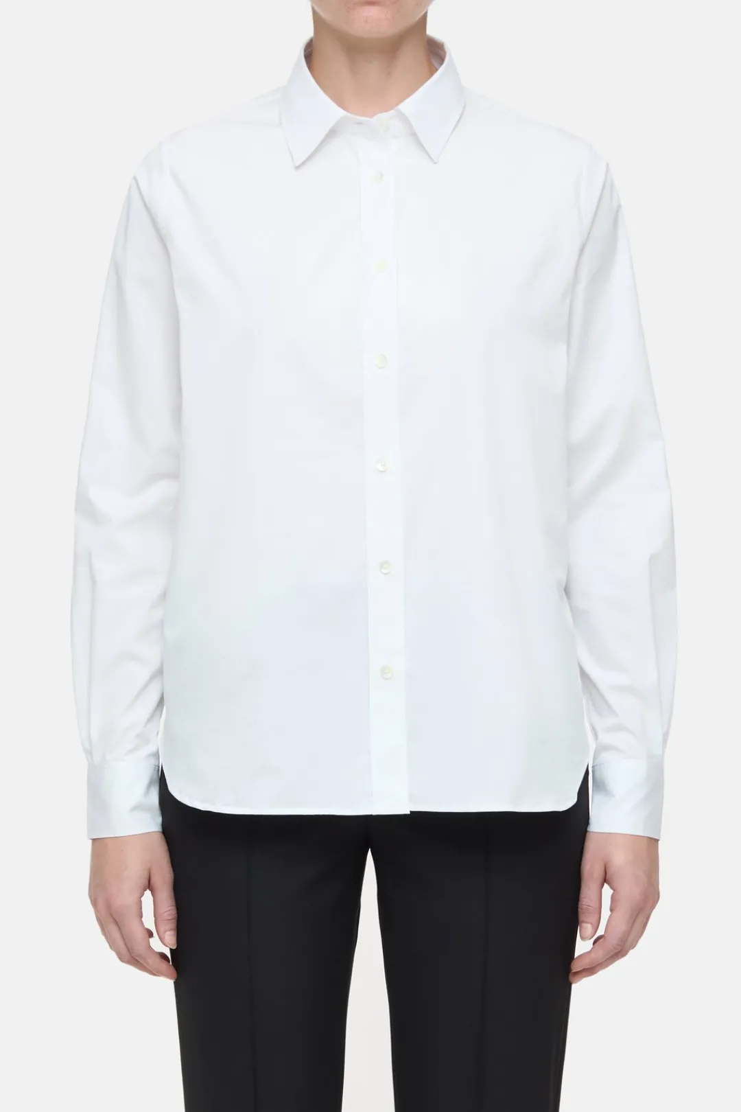 Closed Cotton poplin blouse White New