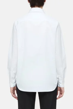 Closed Cotton poplin blouse White New