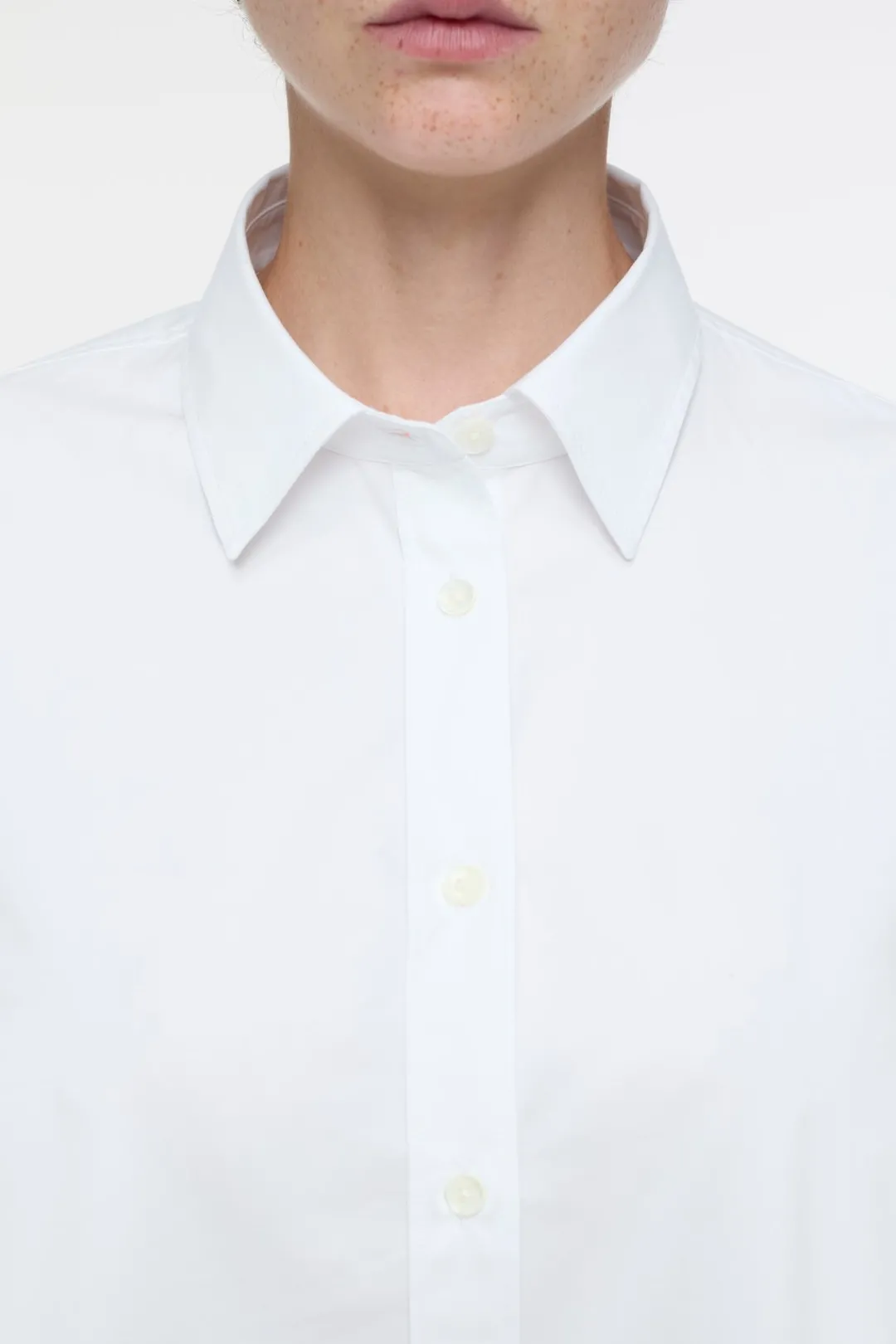 Closed Cotton poplin blouse White New