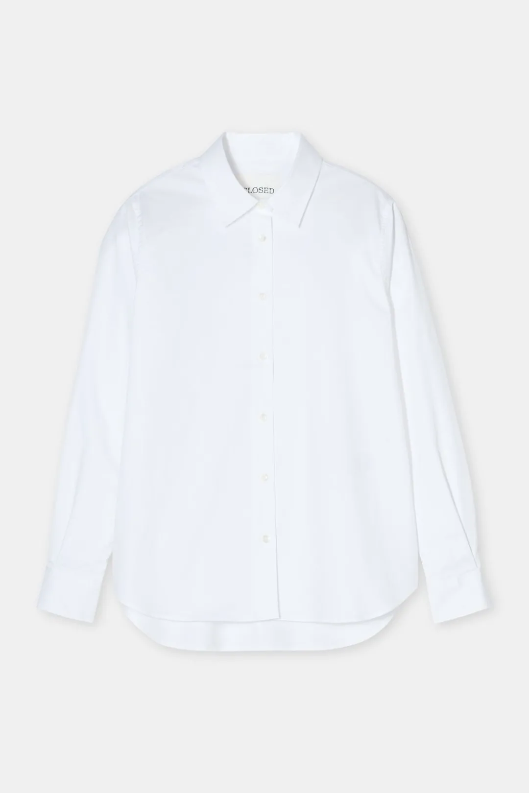 Closed Cotton poplin blouse White New