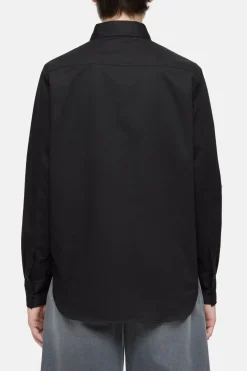Closed Cotton poplin blouse Black Clearance