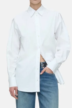 Closed Cotton poplin shirt blouse White