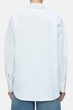 Closed Cotton poplin shirt blouse White