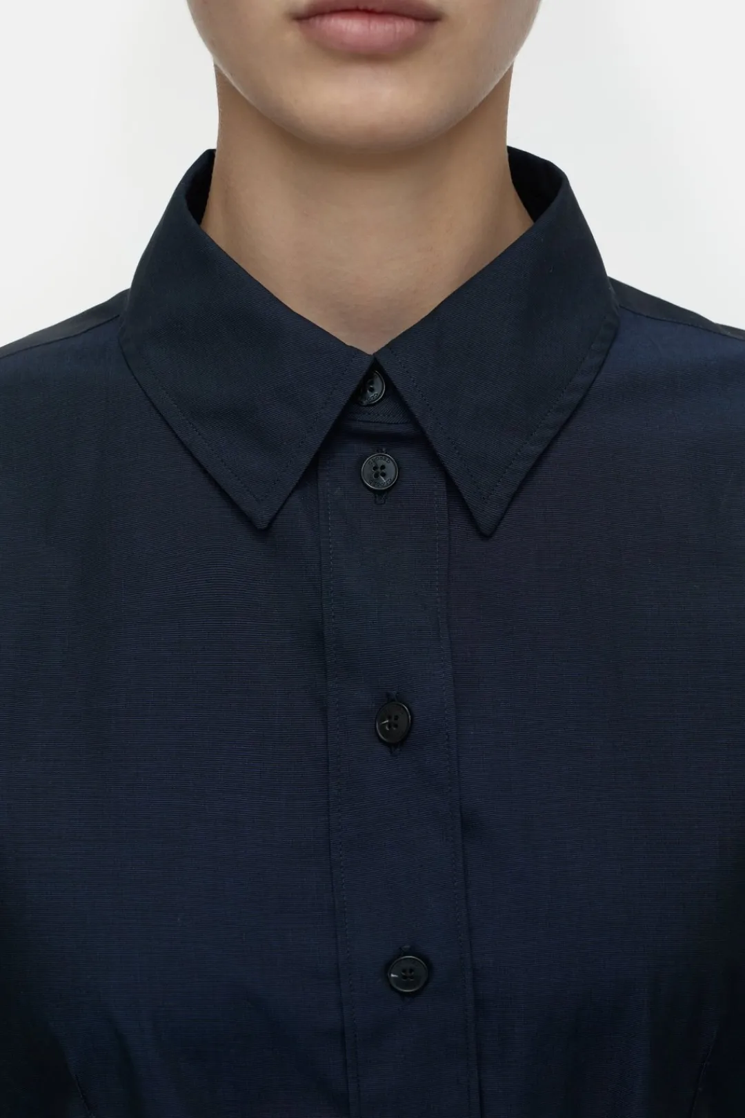 Closed Cotton shirt blouse Space blue Sale