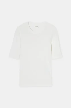Closed Cotton T-shirt Ivory Online