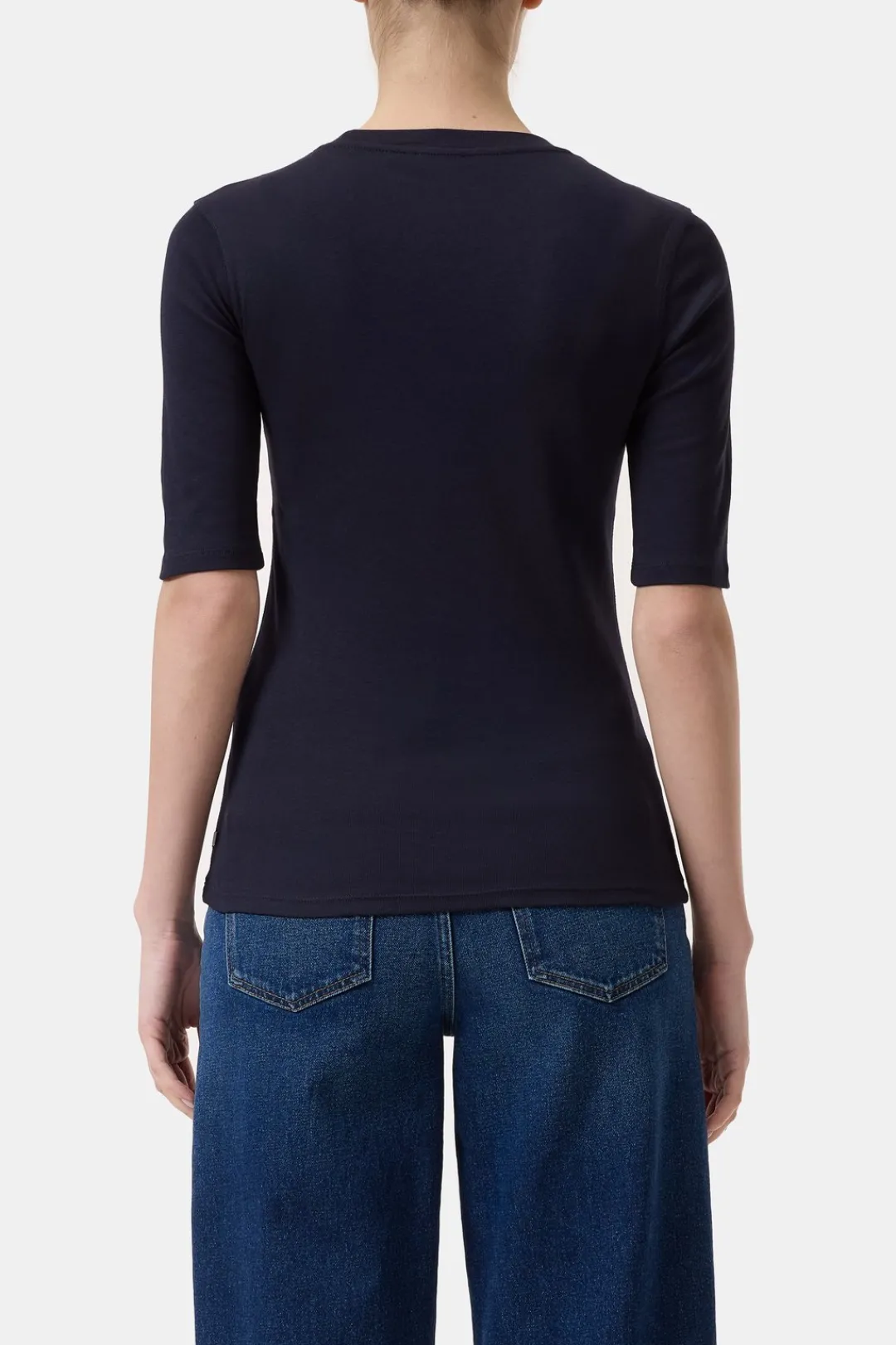Closed Cotton T-shirt Dark night Outlet