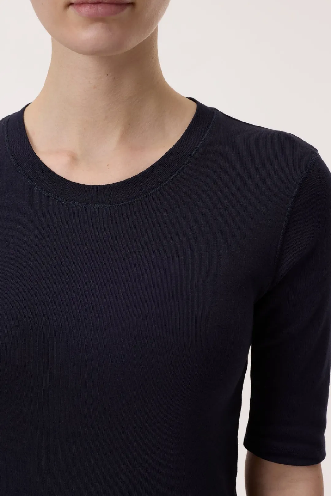 Closed Cotton T-shirt Dark night Outlet
