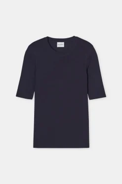 Closed Cotton T-shirt Dark night Outlet