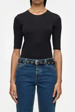 Closed Cotton T-shirt Black