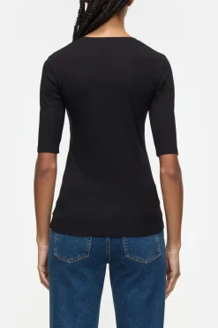 Closed Cotton T-shirt Black