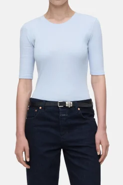 Closed Cotton T-shirt Lazio blue Discount