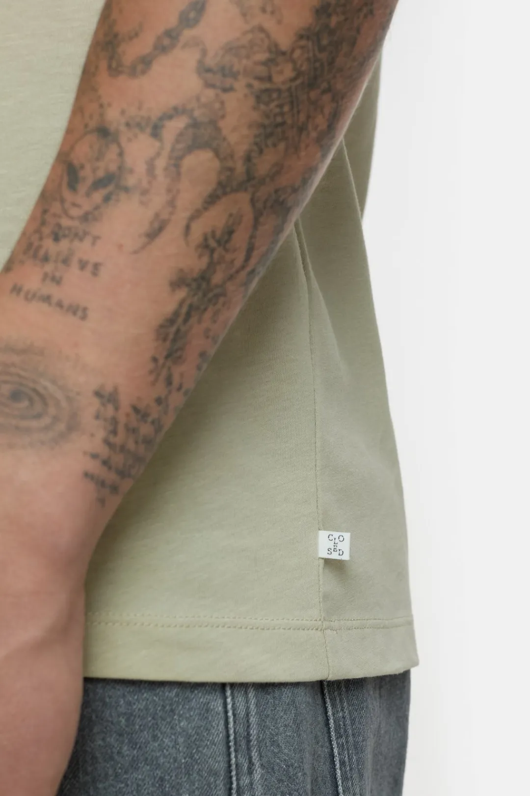 Closed Cotton T-shirt Flax beige Sale