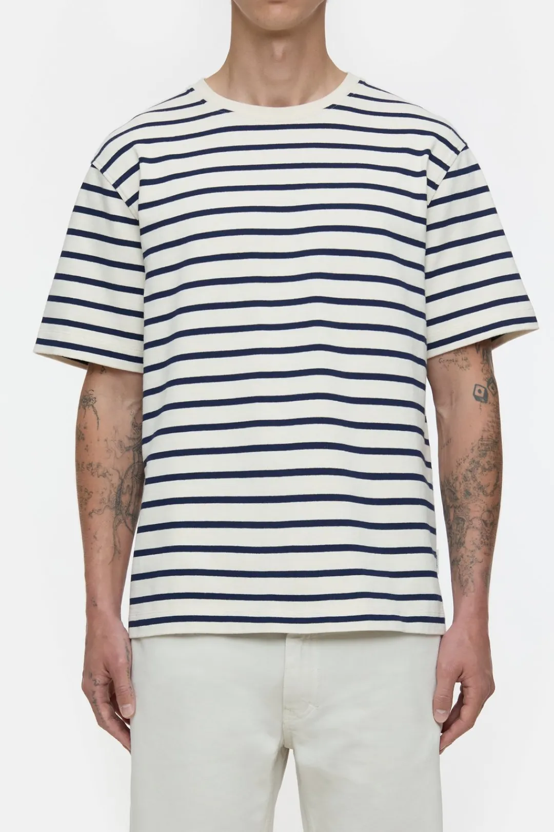 Closed Cotton T-shirt Ivory Discount