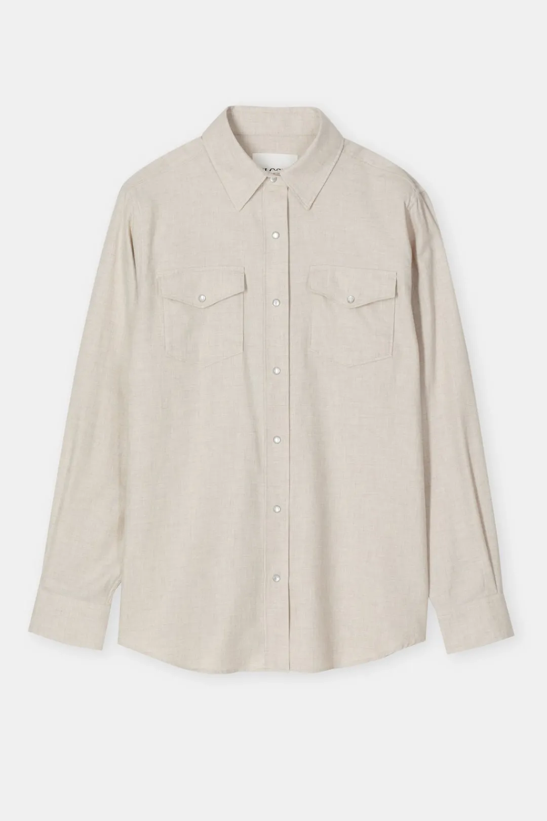 Closed Cotton twill shirt blouse Pearl beige Hot