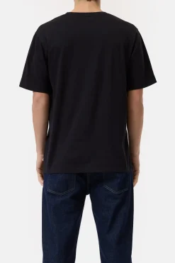 Closed Cotton V-neck T-shirt Black Sale