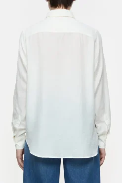 Closed Cotton-cashmere blend blouse Ivory Outlet