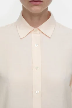 Closed Cotton-cashmere blend blouse Albicocca Hot