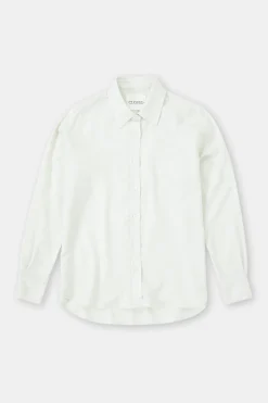 Closed Cotton-cashmere blend blouse Giada green Hot