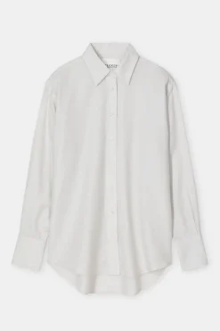 Closed Cotton-cashmere blend blouse Shortbread beige Online