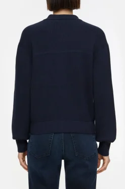 Closed Cotton-cashmere blend cardigan Dark night Sale