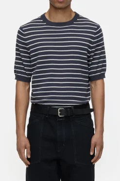 Closed Cotton-cashmere-mix fine knit Smokey blue Discount