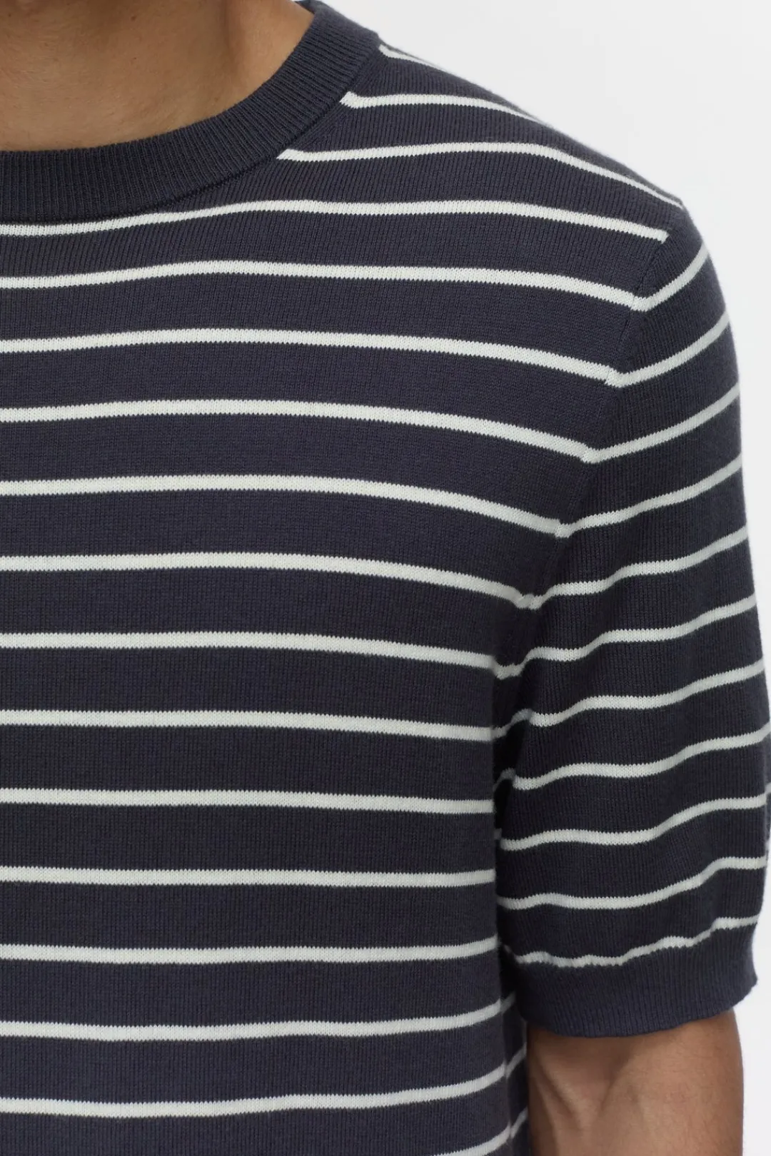 Closed Cotton-cashmere-mix fine knit Smokey blue Discount