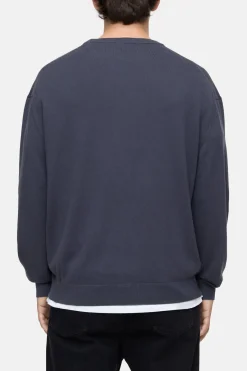 Closed Cotton-cashmere-mix pullover Smokey blue Sale