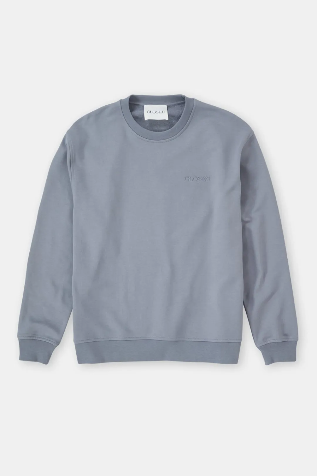 Closed Crewneck sweatshirt Washed stone